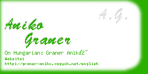 aniko graner business card